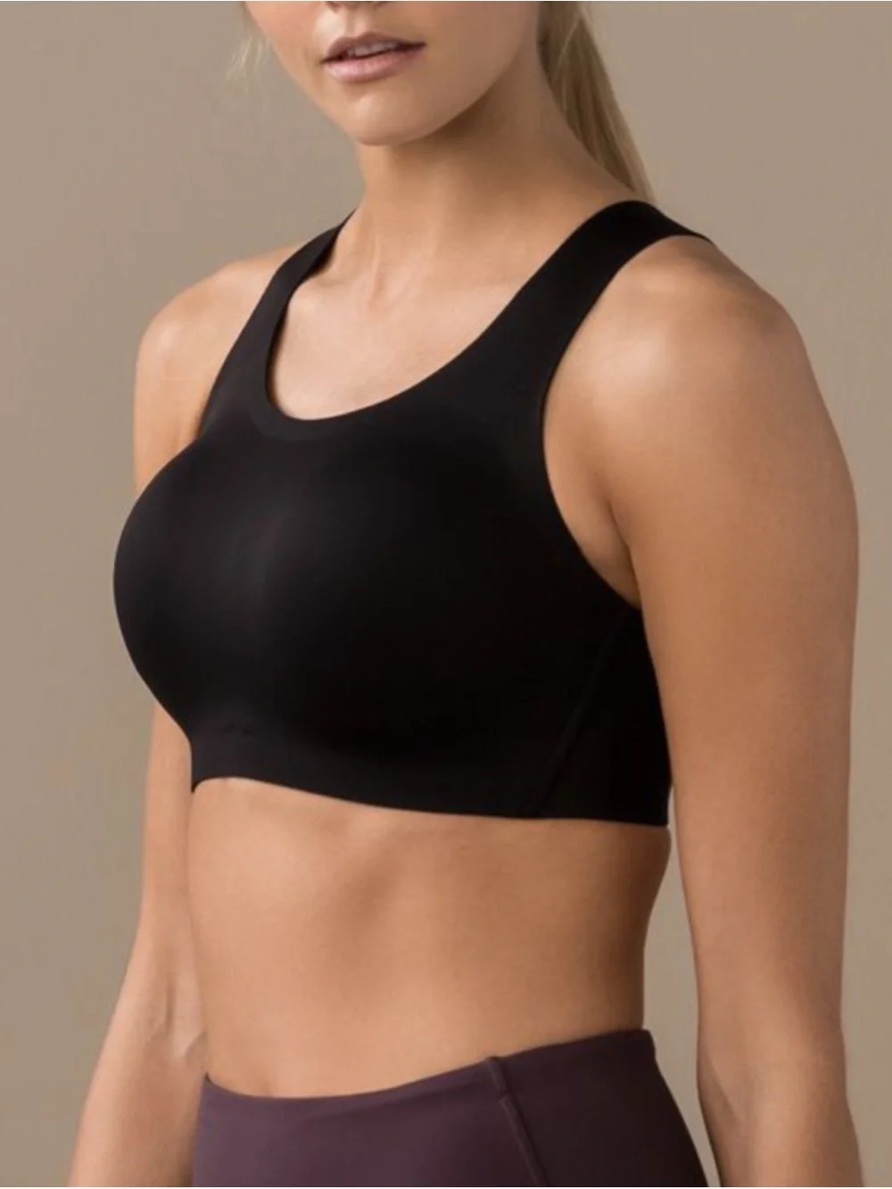Lululemon Women’s Enlite Bra High Support Sz 32DD Black